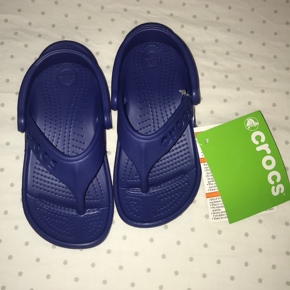 Crocs flip flops